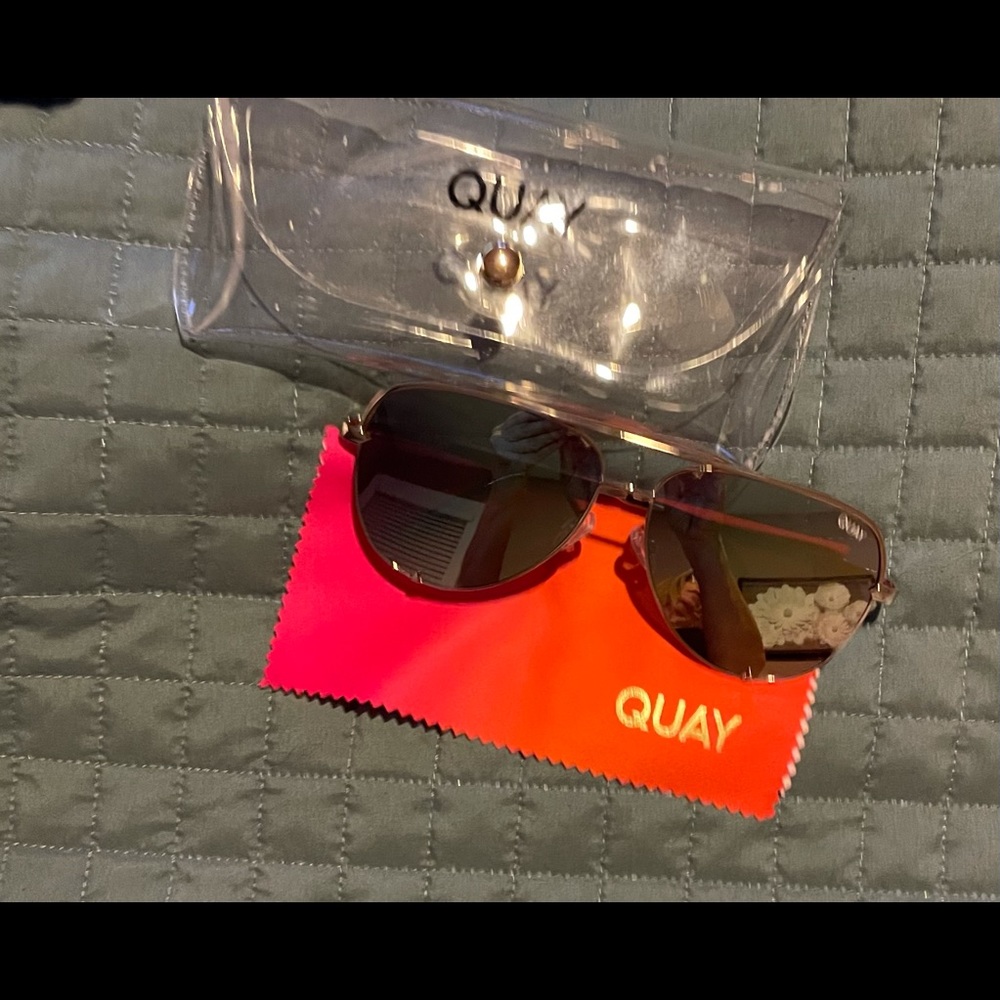 Quay High Key Luxe Sunglasses NIB